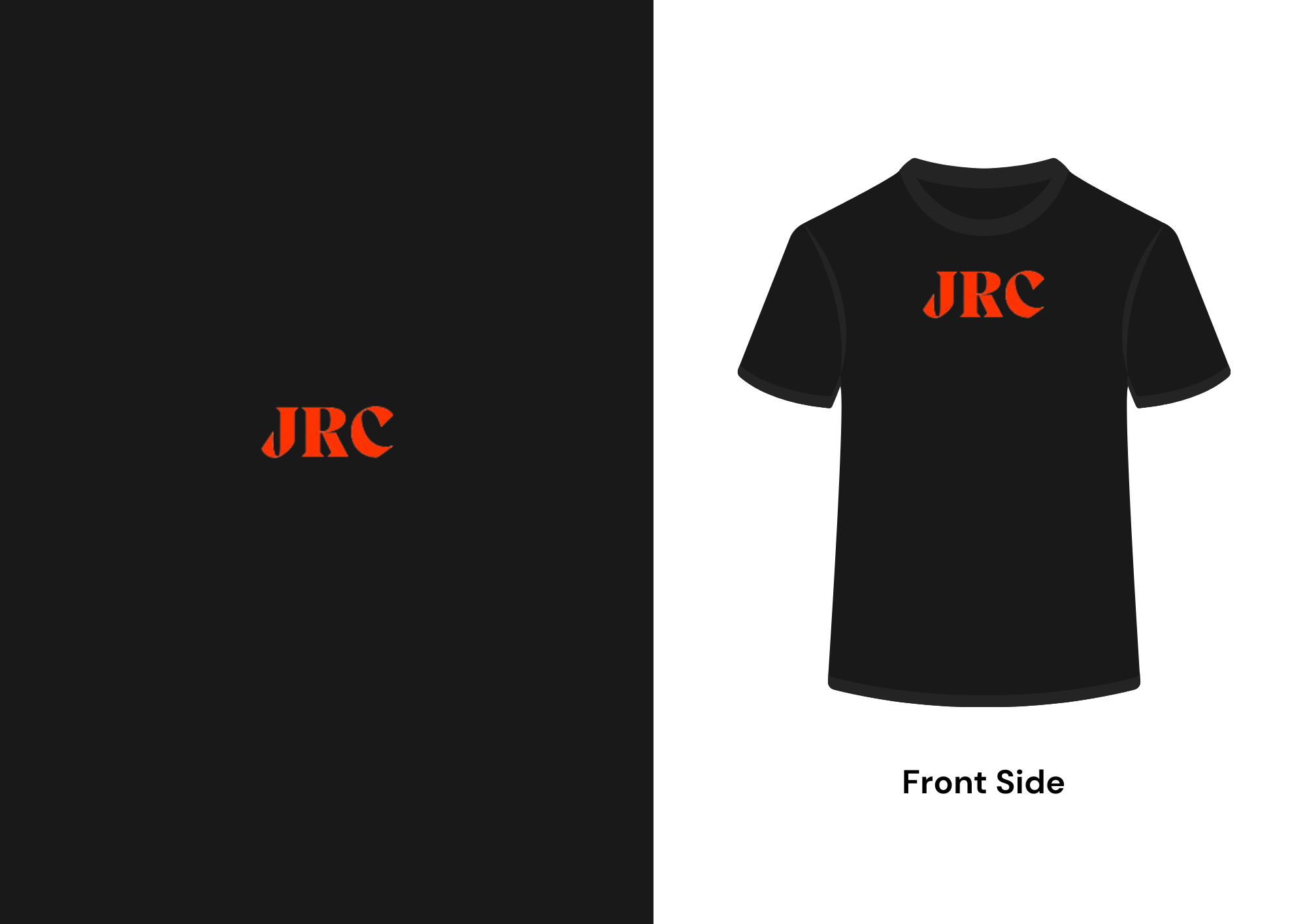JRC BLACK x Orange T-SHIRT