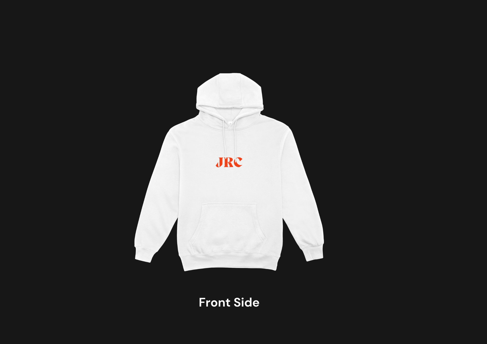 JRC White x Orange Hoodie