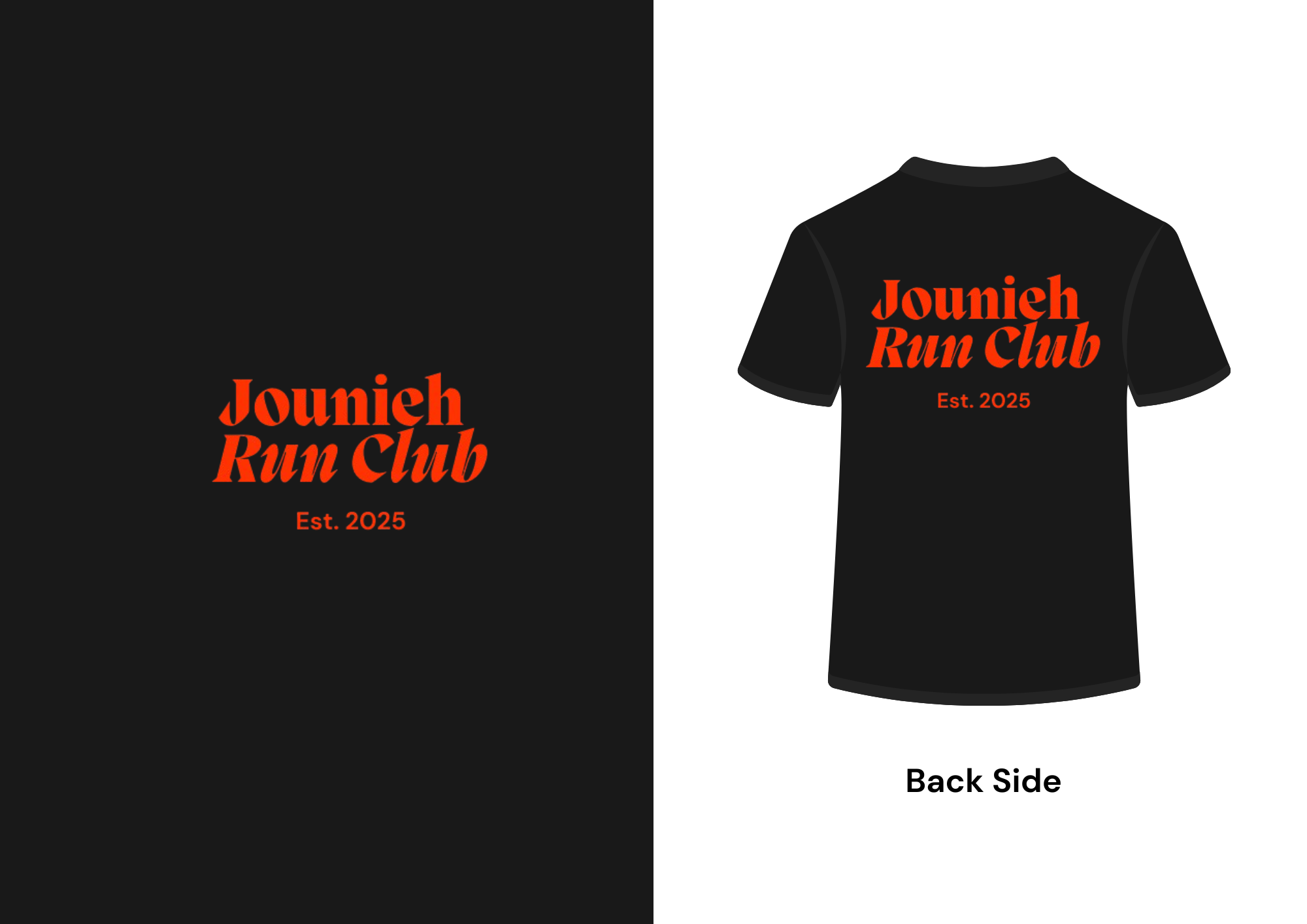 JRC BLACK x Orange T-SHIRT